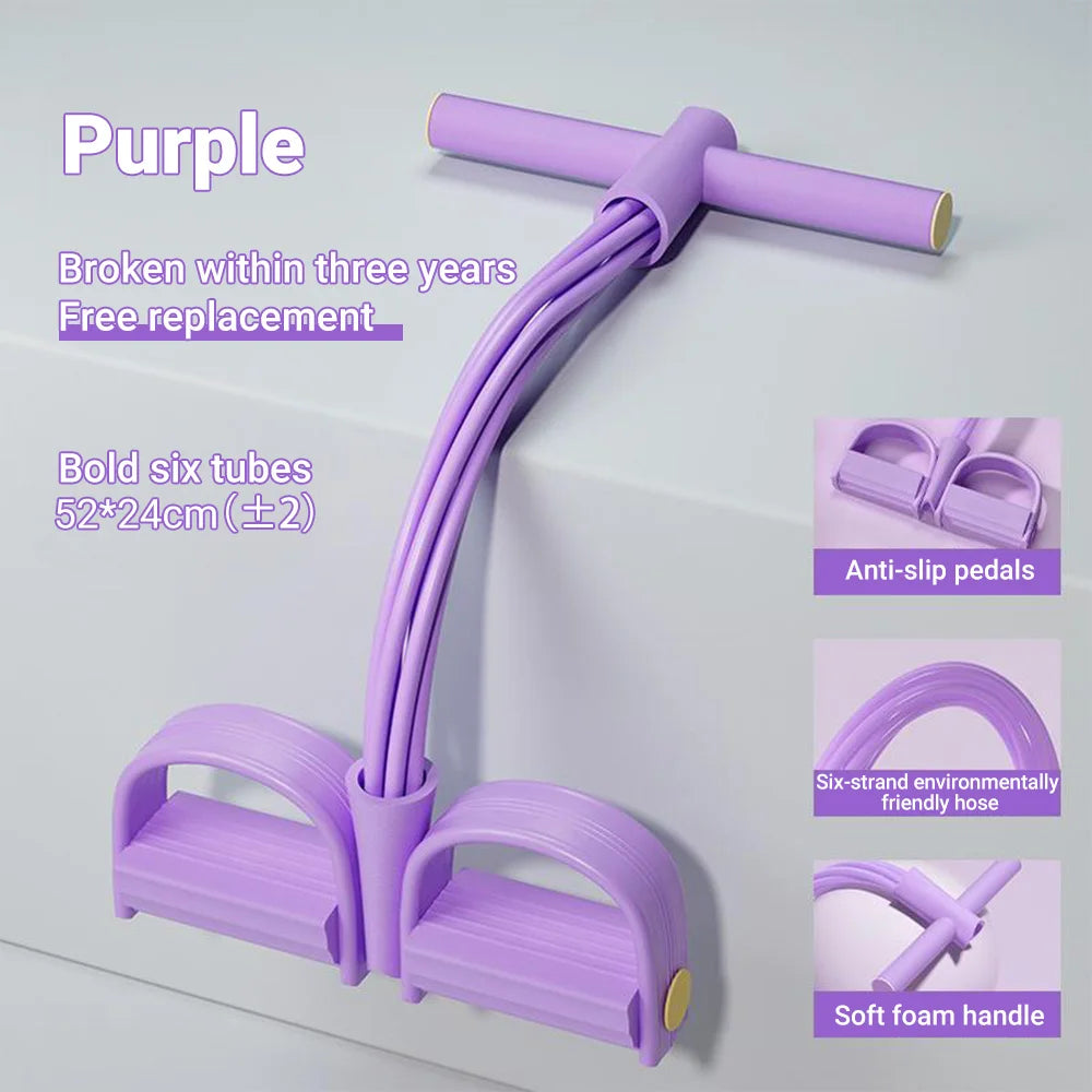 6-Tube Multi-Function Resistance Bands - yourelevatedwellness