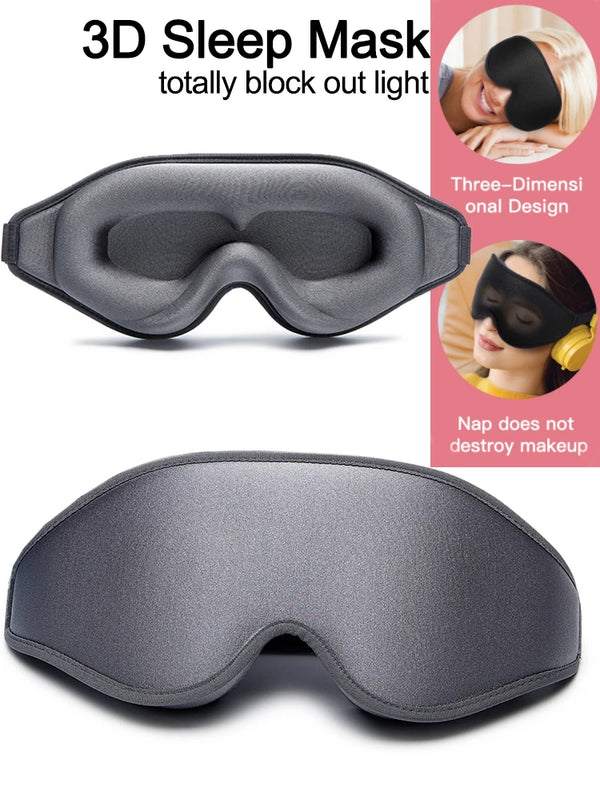 3D Memory Foam Sleep Mask Eye Cover - yourelevatedwellness