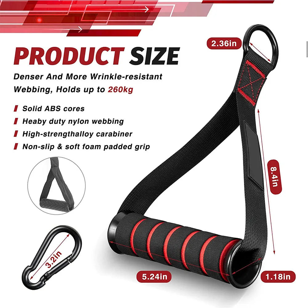 Triceps & Back Workout Rope Handle - yourelevatedwellness
