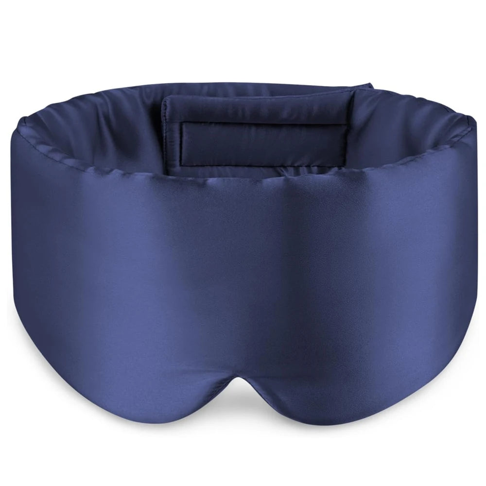 100% Mulberry Silk Sleep Mask Eyepatch - yourelevatedwellness