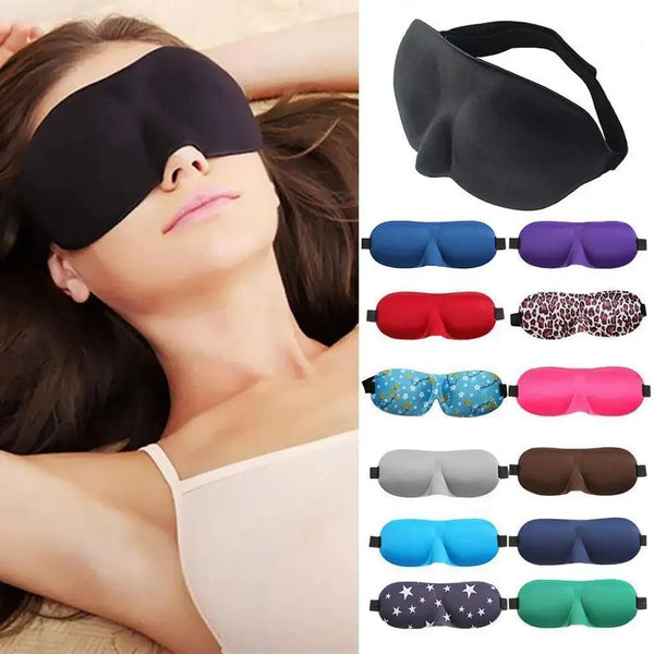Portable Sleep Mask for Travel & Side Sleepers - yourelevatedwellness