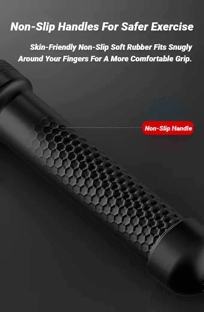 Ergonomic Strength Training Bar – Biceps & Triceps Muscle Trainer - yourelevatedwellness