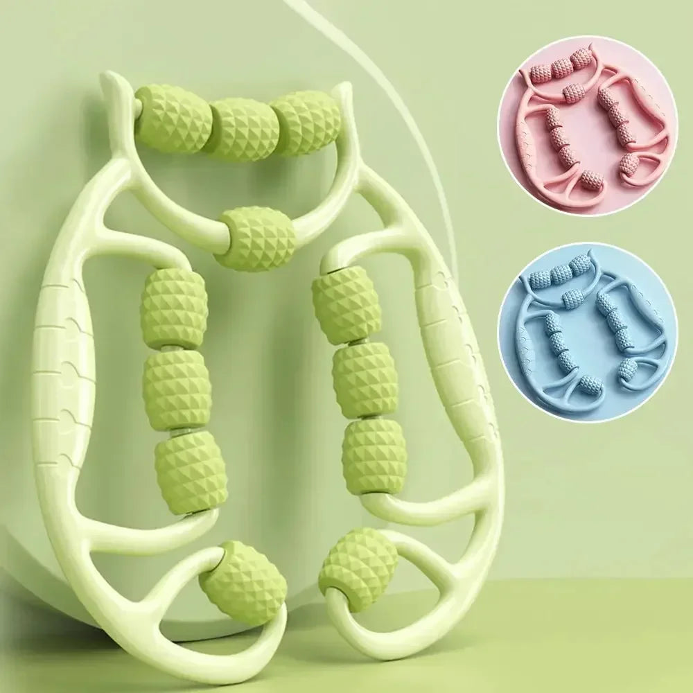 12-Wheel Leg & Thigh Massage Roller - yourelevatedwellness