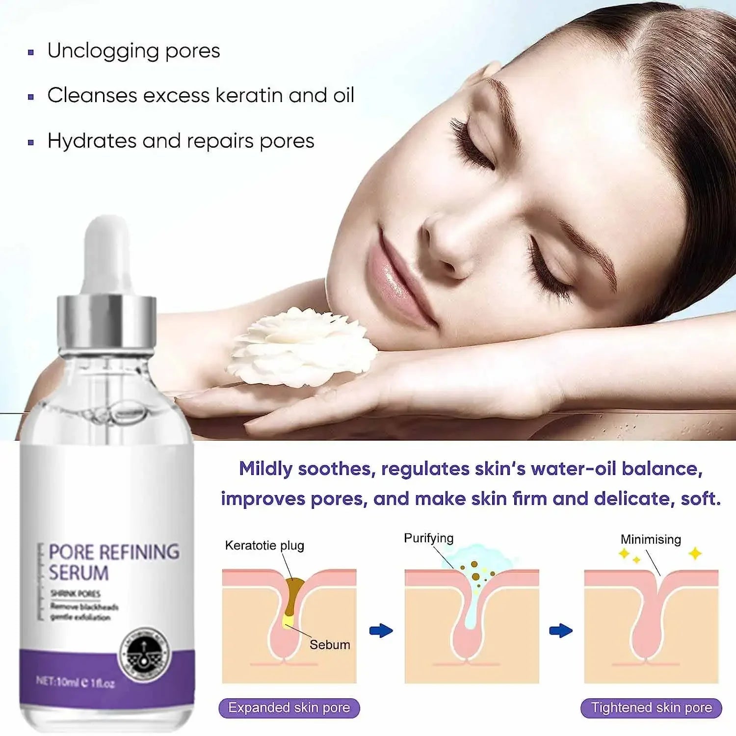 Pore Shrinking Face Serum - yourelevatedwellness