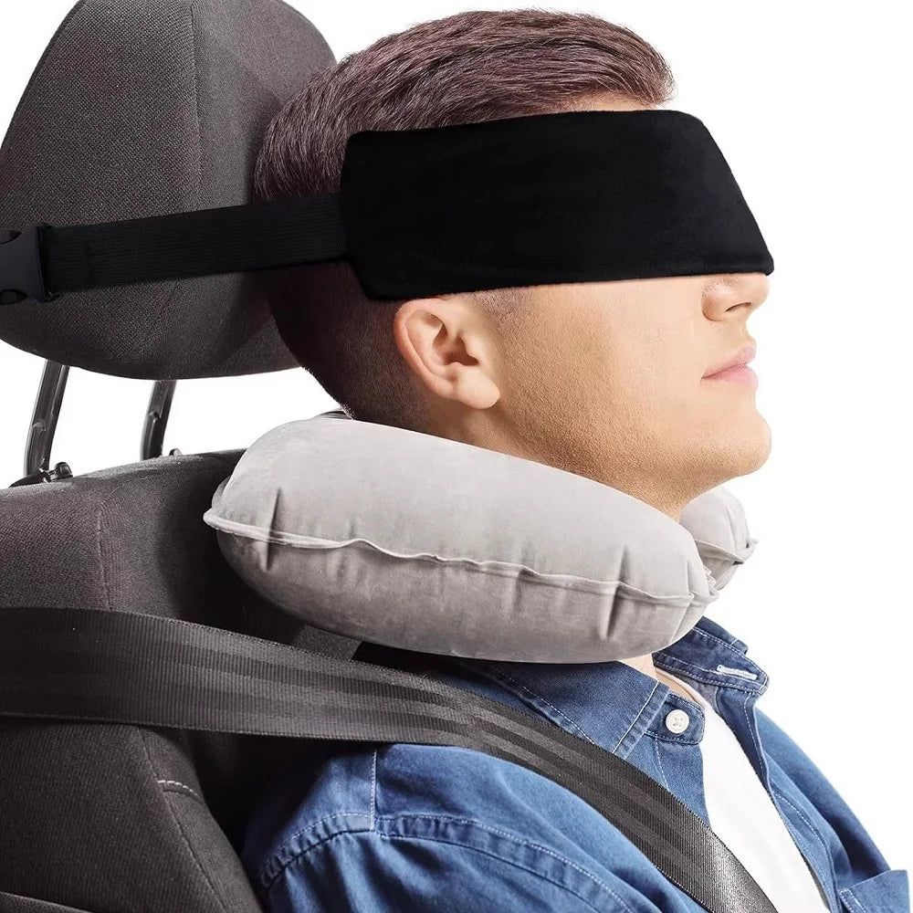 Multifunctional Portable Travel Eye Mask Pillow - yourelevatedwellness