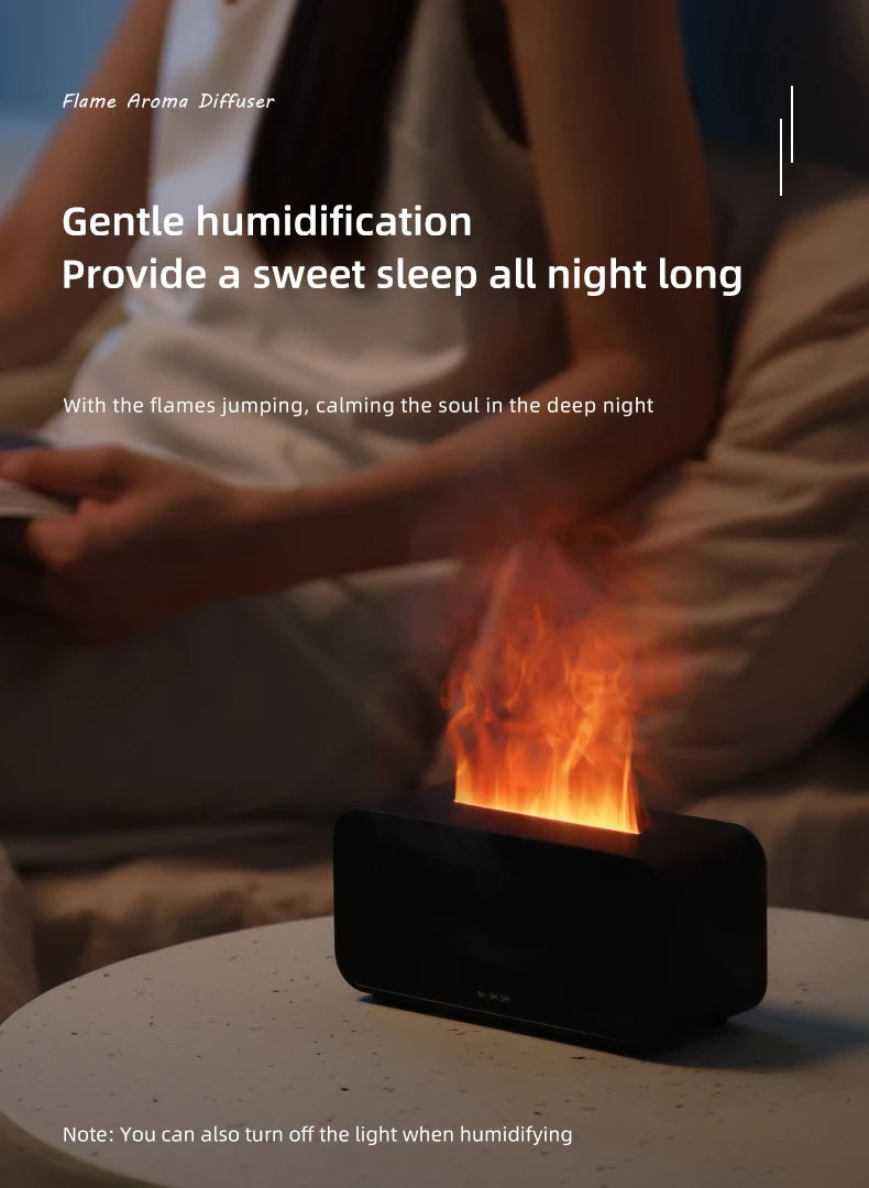Mini Flame LED Aromatherapy Diffuser - yourelevatedwellness