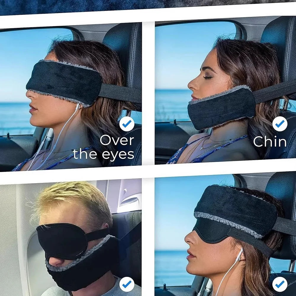 Multifunctional Portable Travel Eye Mask Pillow - yourelevatedwellness