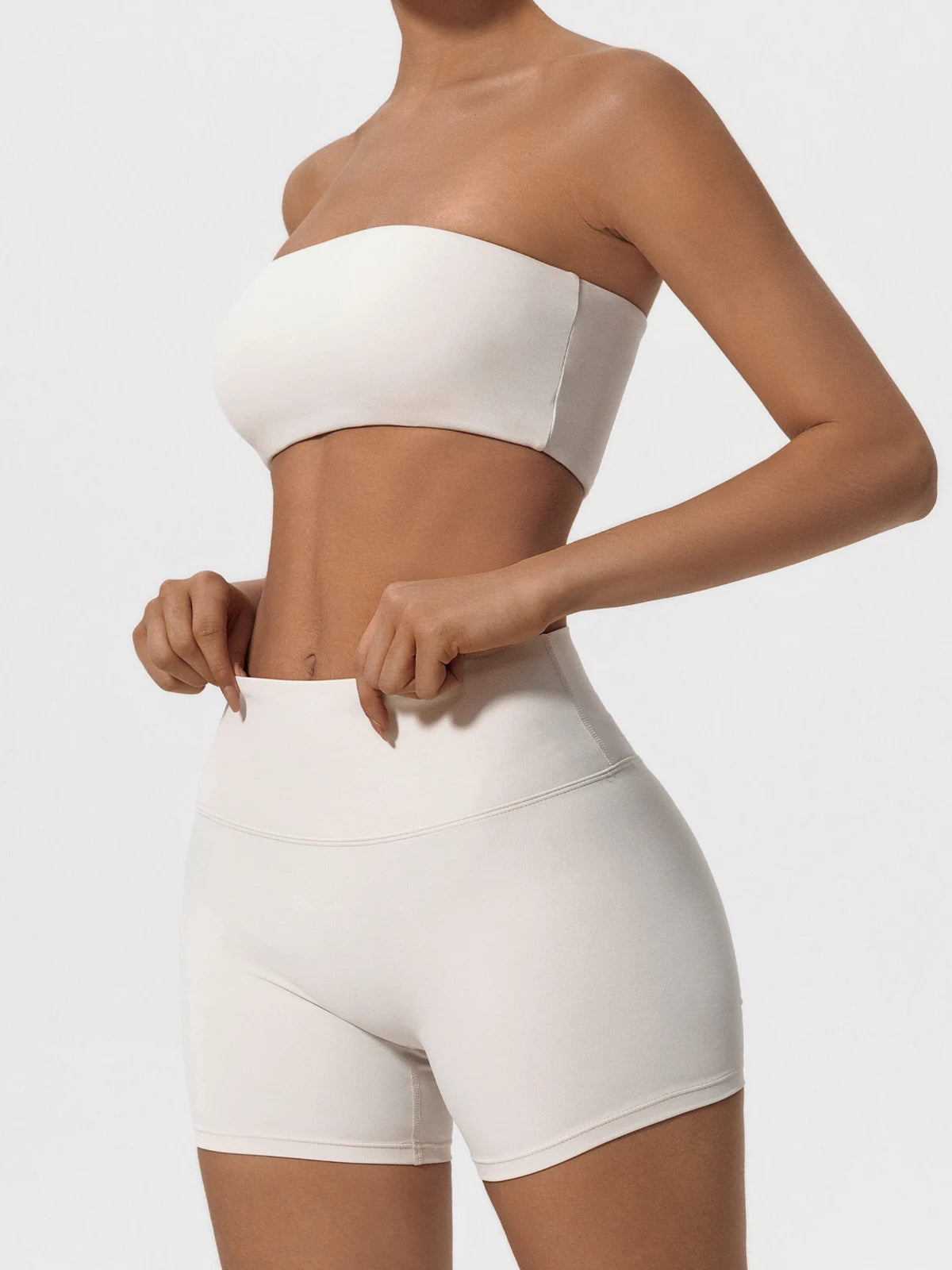 Women’s 2-Piece Strapless Fitness Set - yourelevatedwellness