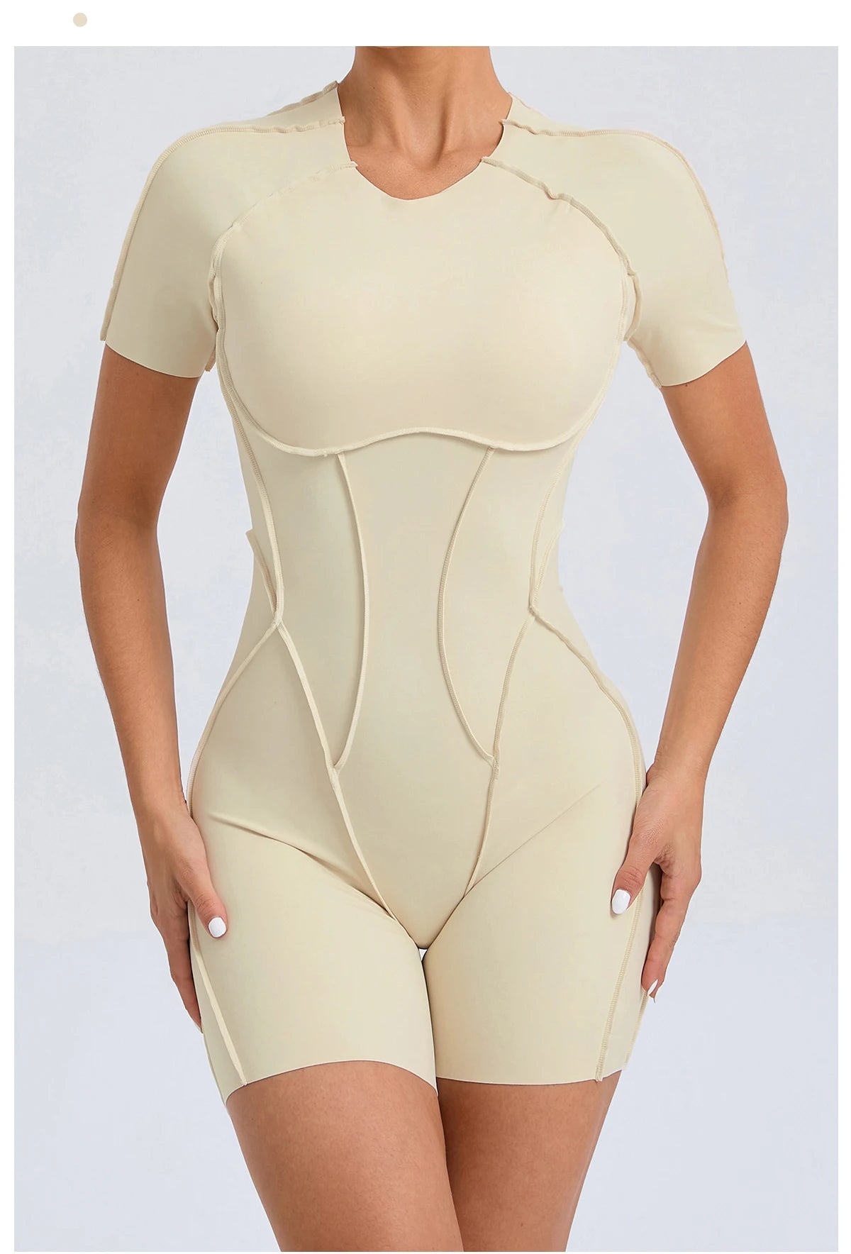 Women’s Backless Scrunch Booty Jumpsuit - yourelevatedwellness