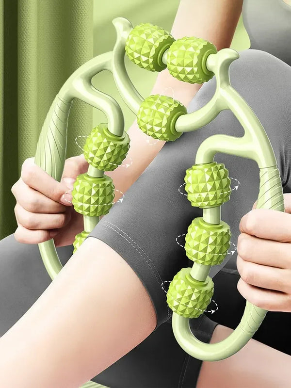 12-Wheel Leg & Thigh Massage Roller - yourelevatedwellness