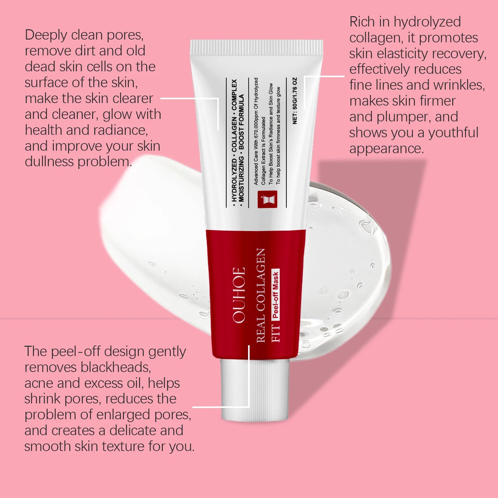 Collagen Peel-Off & Overnight Wrapping Mask – Hydrating K-Beauty Care - yourelevatedwellness