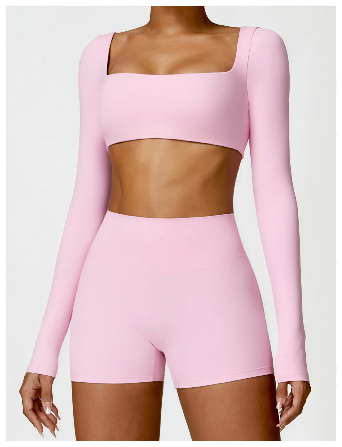 Women’s Quick-Dry Square Neck Gym Top - yourelevatedwellness