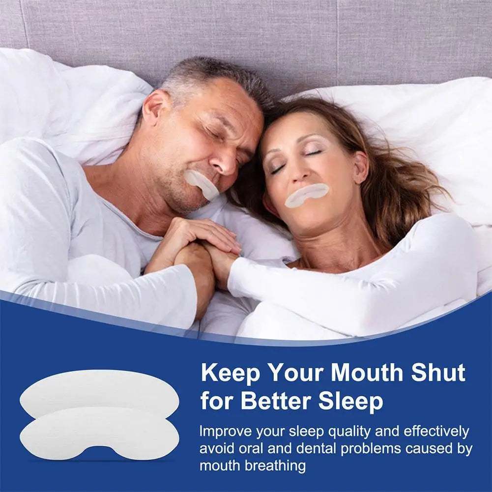 90pcs Anti-Snoring Mouth Tape Sleep Strips - yourelevatedwellness