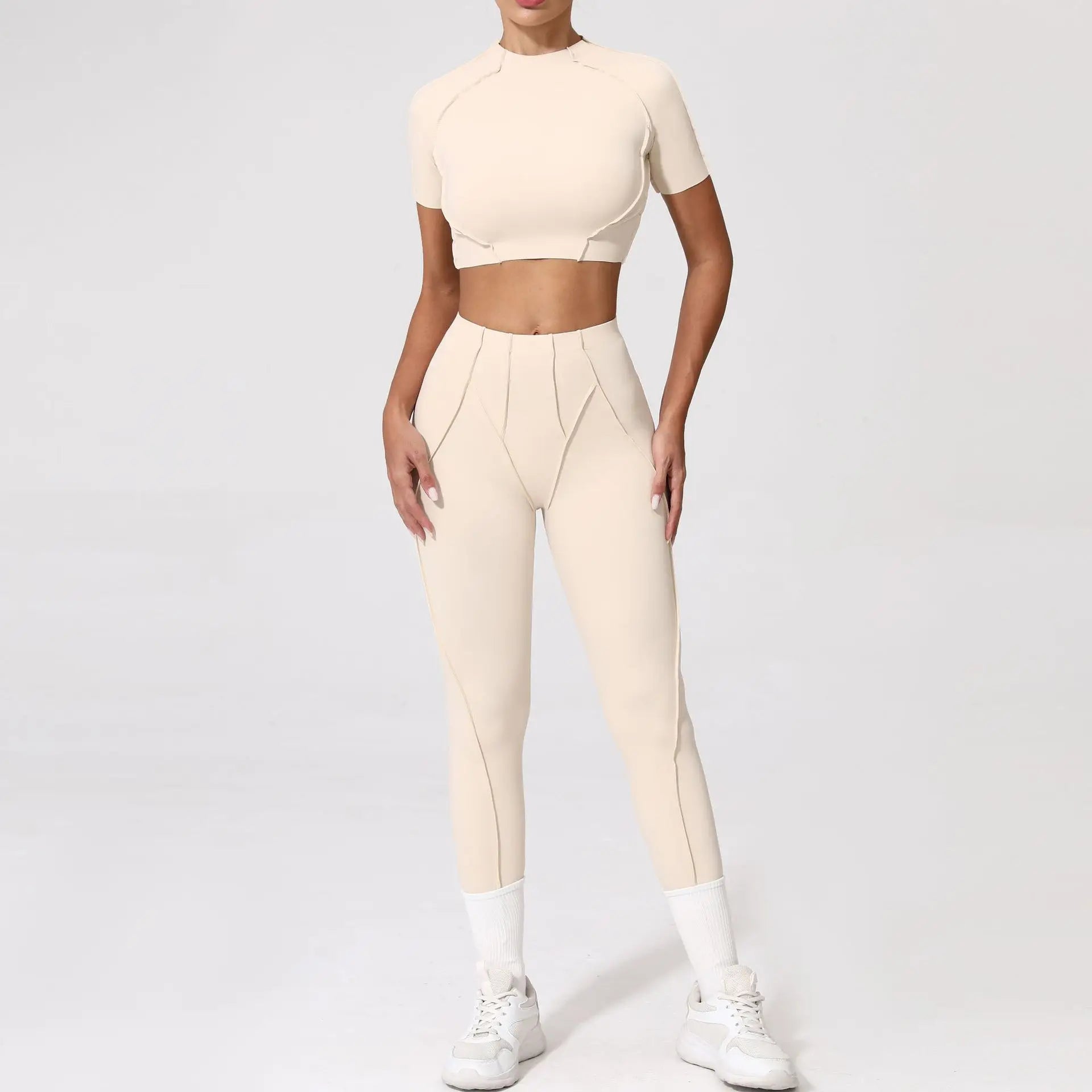 Women’s Seamless High-Waist Yoga Set - yourelevatedwellness