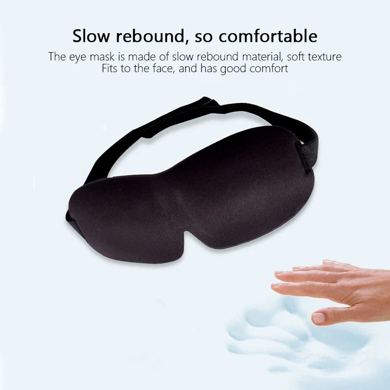 Portable Sleep Mask for Travel & Side Sleepers - yourelevatedwellness