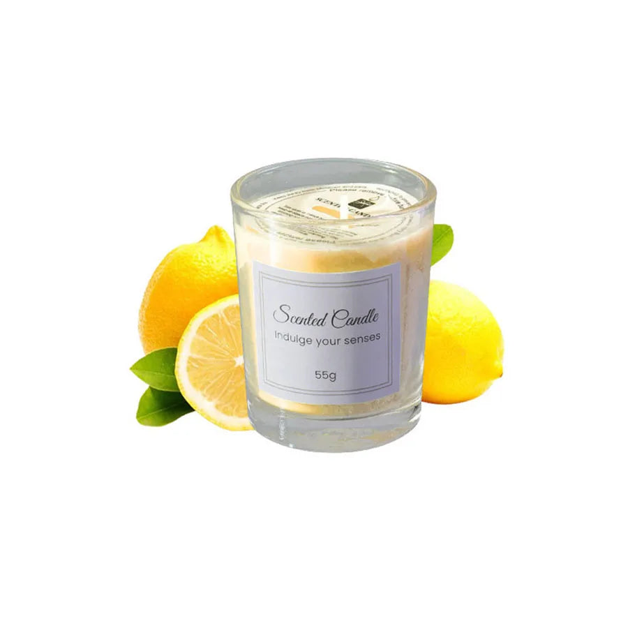 Premium Handmade Soy Wax Aromatherapy Candle in Gift Box - yourelevatedwellness