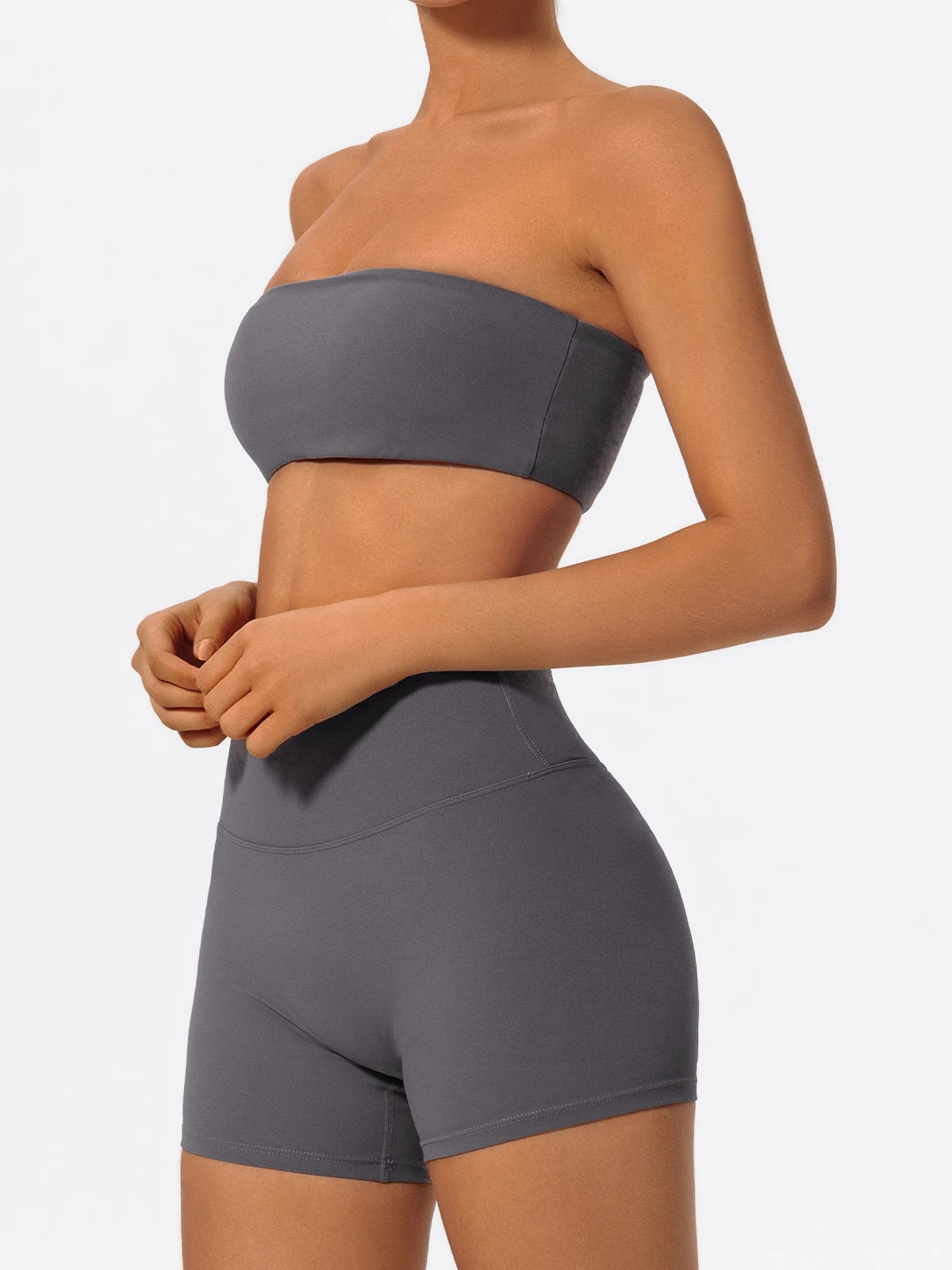 Women’s 2-Piece Strapless Fitness Set - yourelevatedwellness