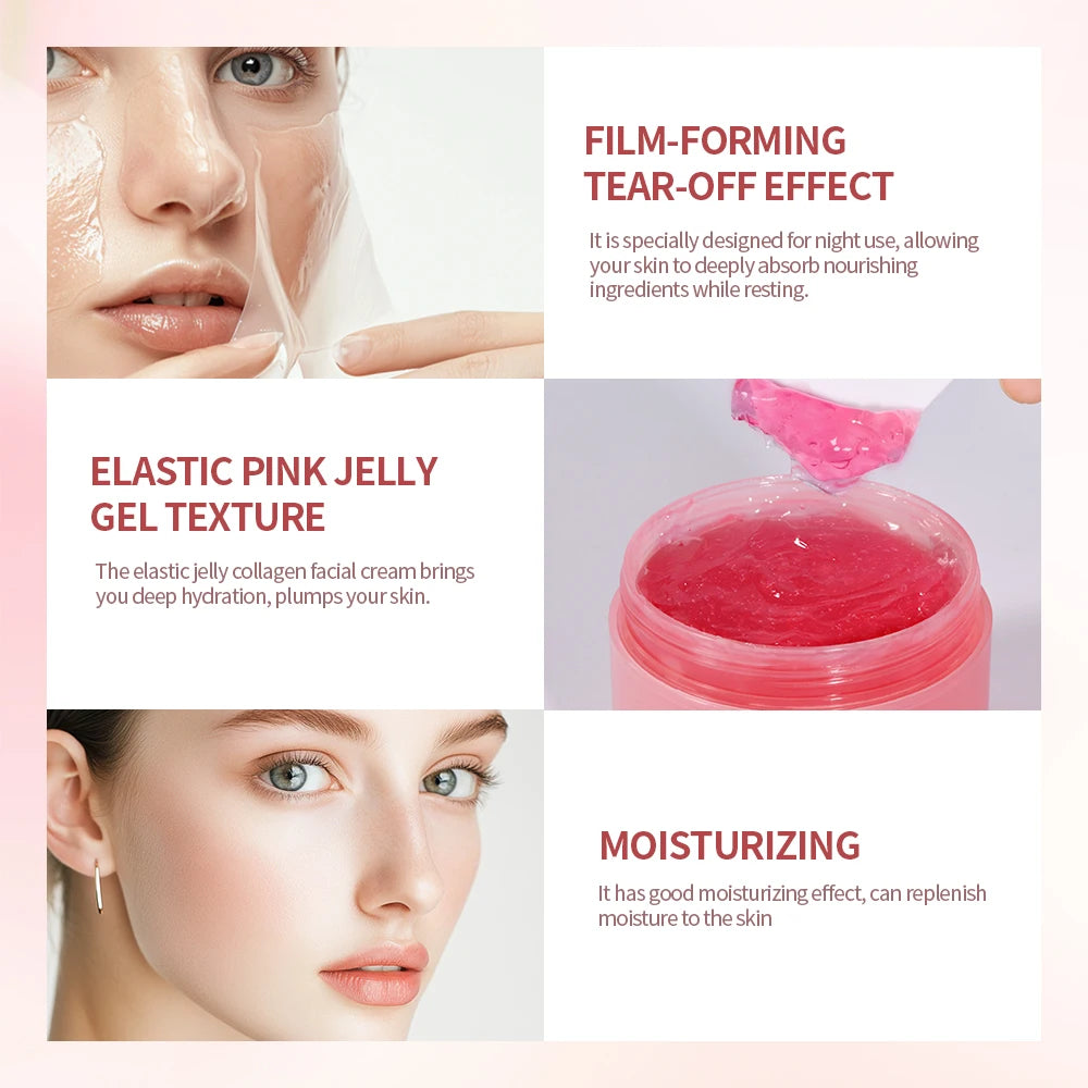 Collagen Jelly Overnight Facial Mask - yourelevatedwellness
