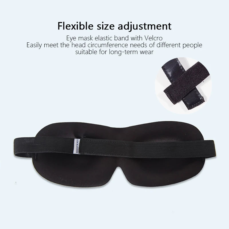 Portable Sleep Mask for Travel & Side Sleepers - yourelevatedwellness