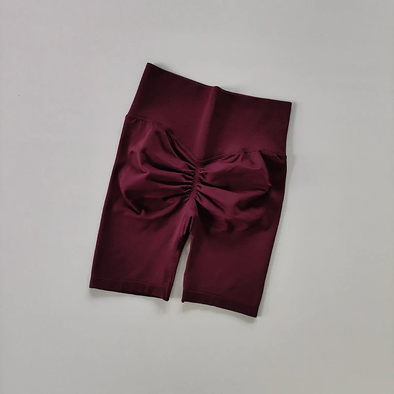Women’s High-Waist Hip Lift Yoga Shorts - yourelevatedwellness