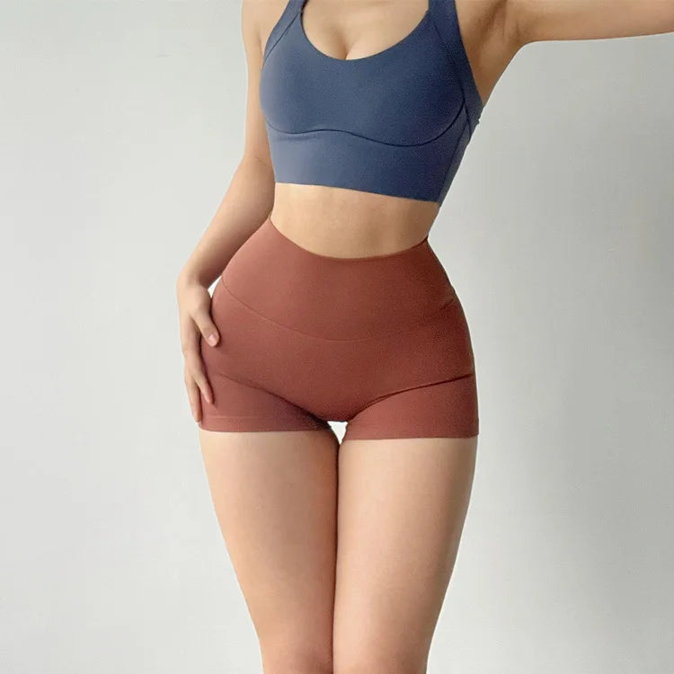 GymHUB Women’s High-Waist Hip-Lift Yoga Shorts - yourelevatedwellness