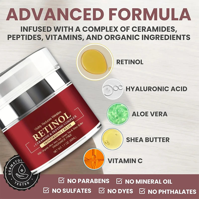 Instant Retinol Anti-Aging Cream - yourelevatedwellness