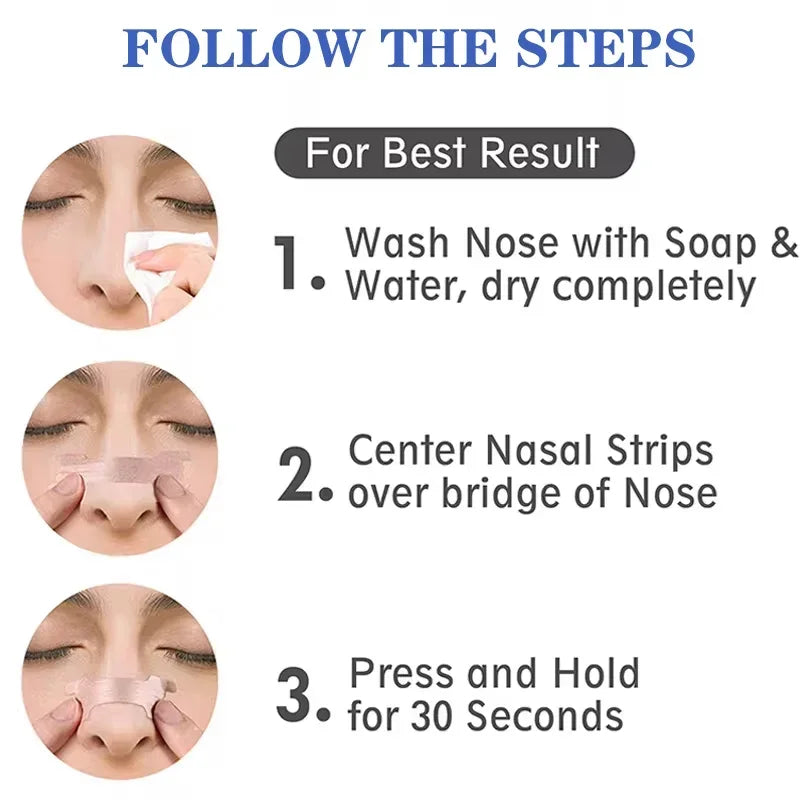 Breathable Anti-Snoring Nasal Strips (100/200/300pcs) - yourelevatedwellness