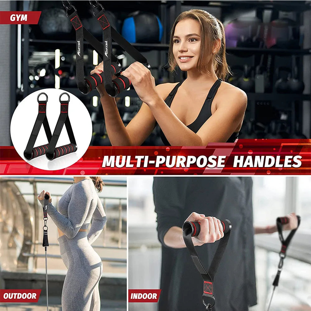 Triceps & Back Workout Rope Handle - yourelevatedwellness