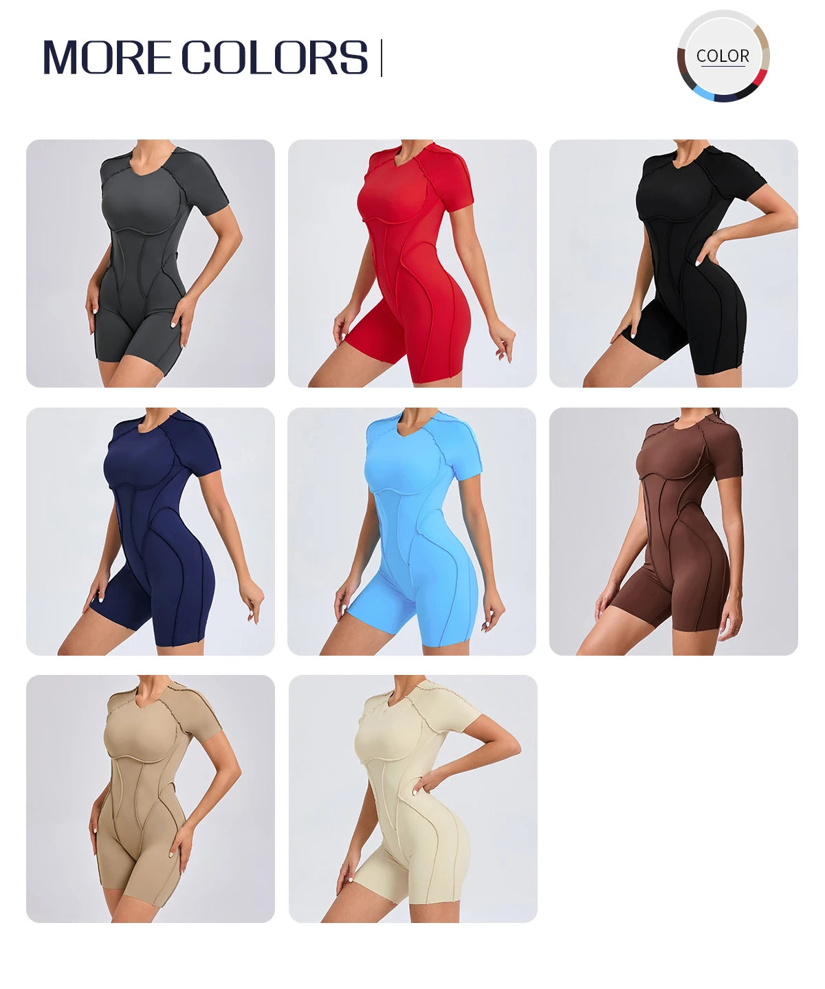 Women’s Backless Scrunch Booty Jumpsuit - yourelevatedwellness