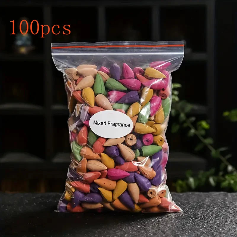 Mixed Scent Backflow Incense Cones for Yoga & Home - yourelevatedwellness