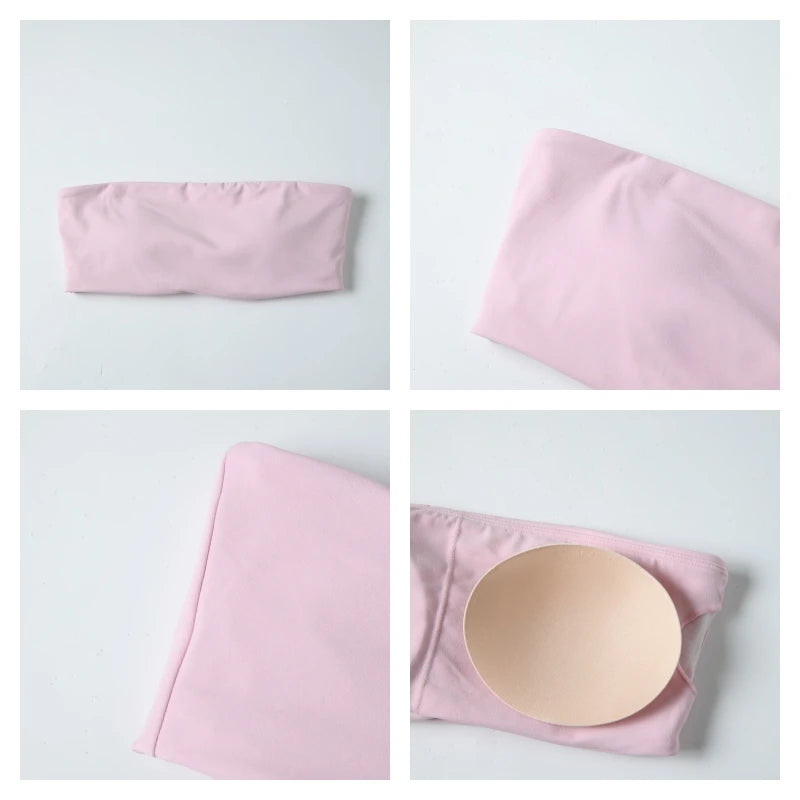 Women’s 2-Piece Strapless Fitness Set - yourelevatedwellness