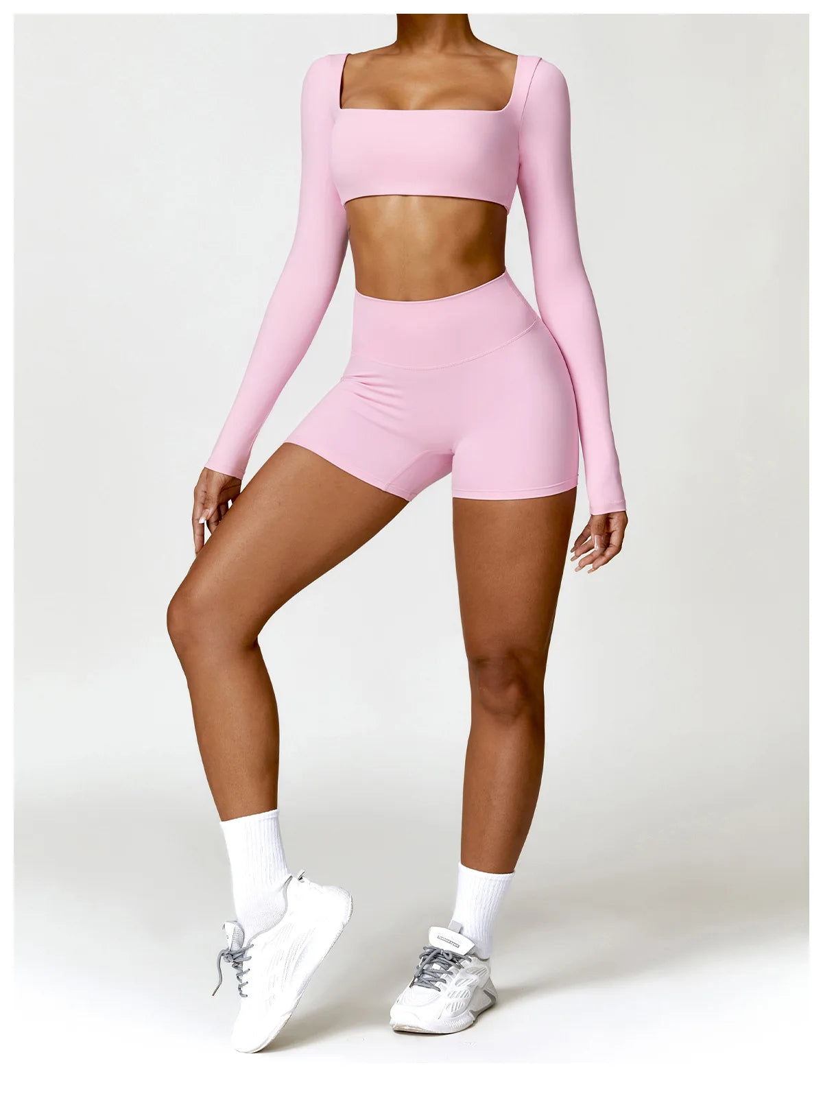Women’s Quick-Dry Square Neck Gym Top - yourelevatedwellness
