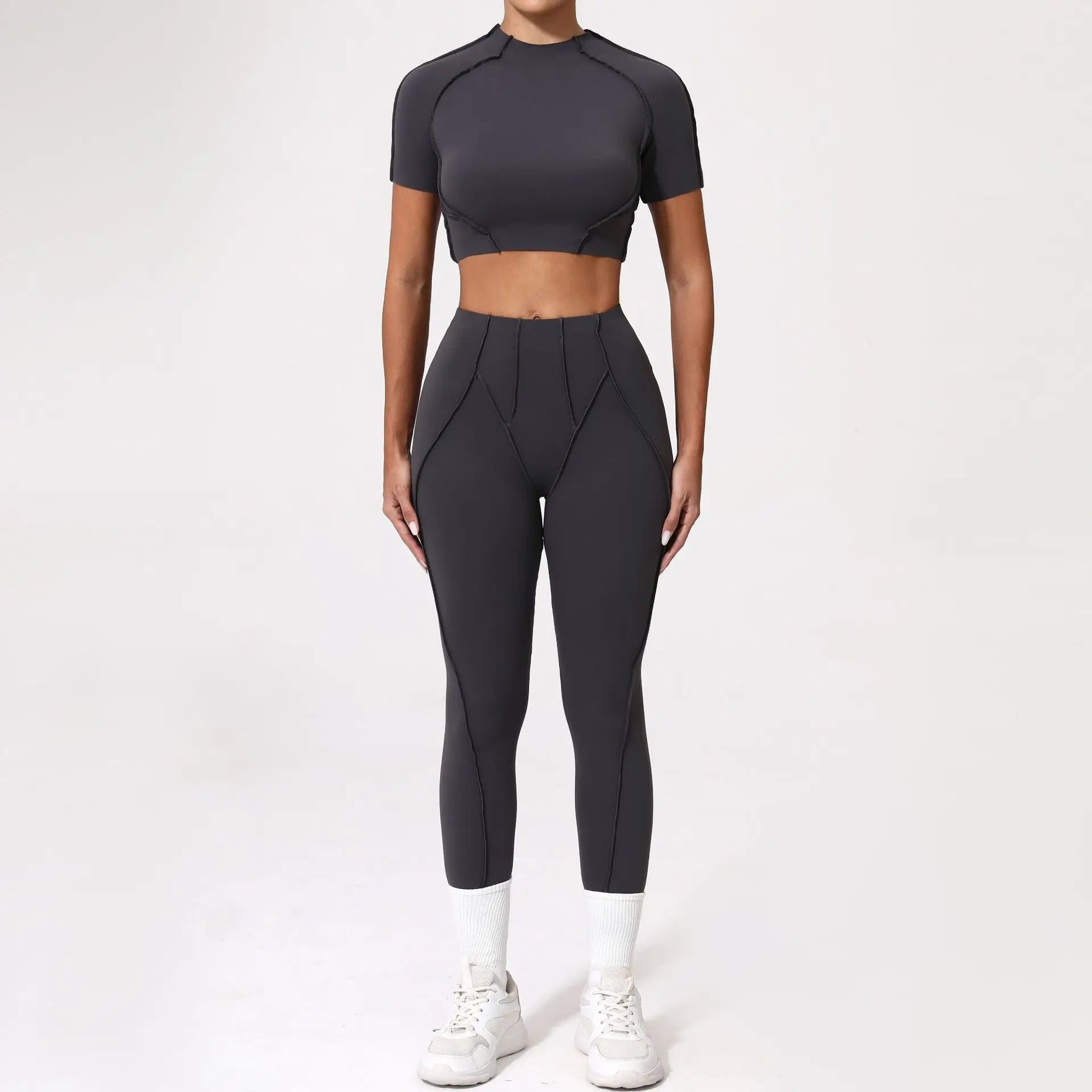 Women’s Seamless High-Waist Yoga Set - yourelevatedwellness