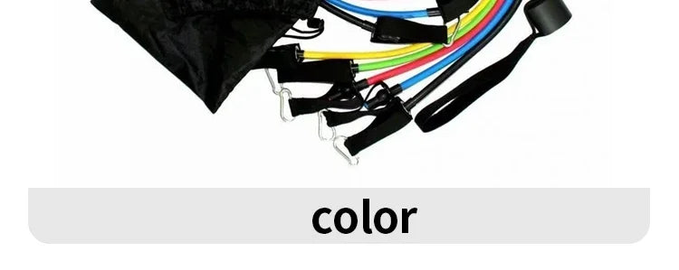 11-Piece Resistance Training Strap Set – Home Gym Fitness Bands - yourelevatedwellness