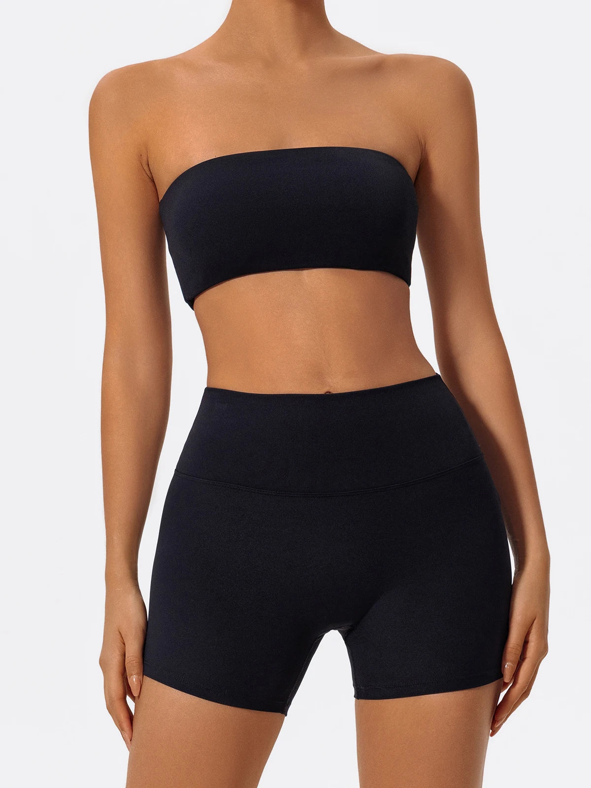 Women’s 2-Piece Strapless Fitness Set - yourelevatedwellness