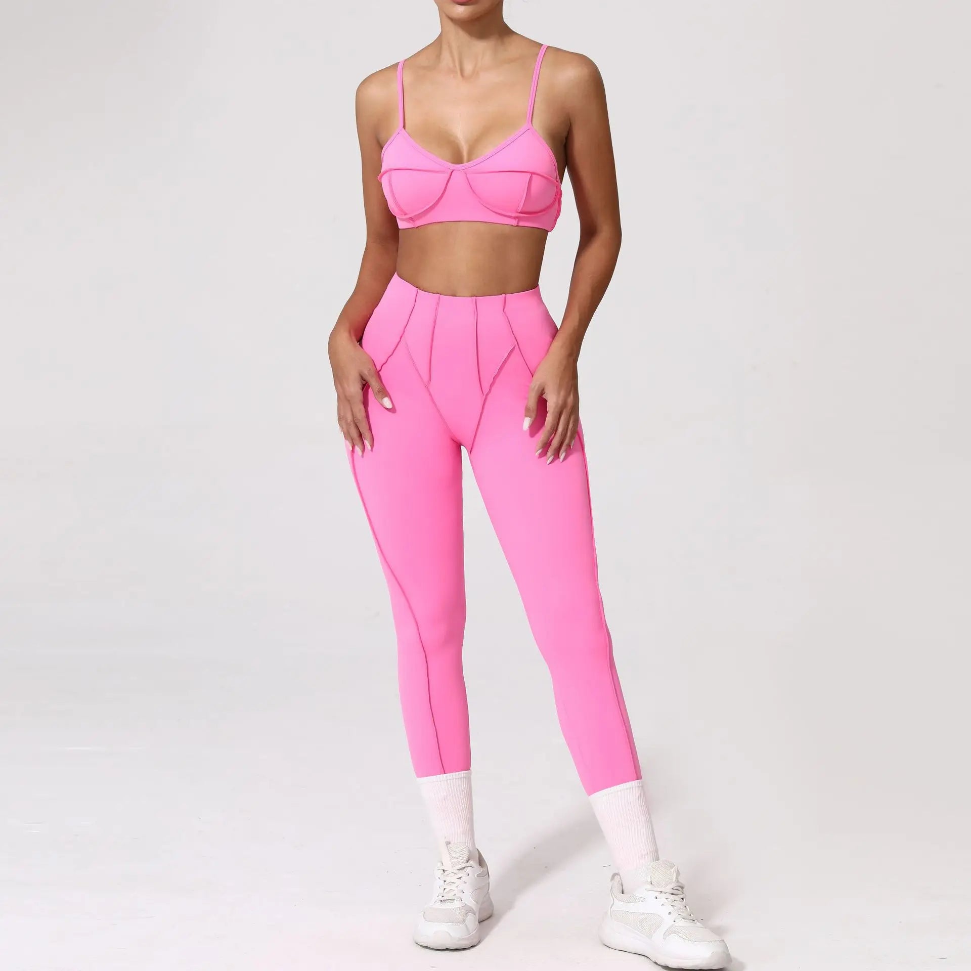 Women’s Seamless High-Waist Yoga Set - yourelevatedwellness