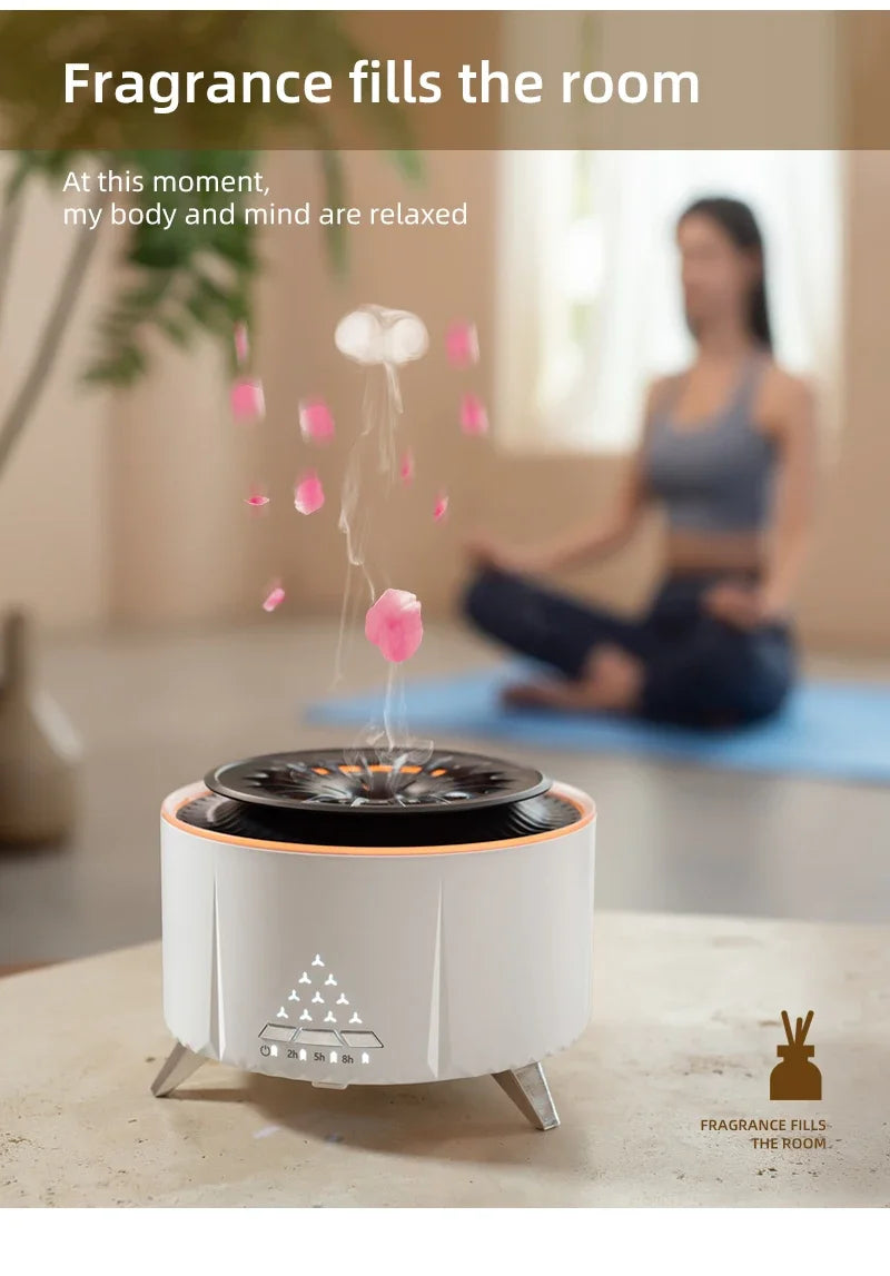 350ml Jellyfish Essential Oil Diffuser for Large Rooms - yourelevatedwellness