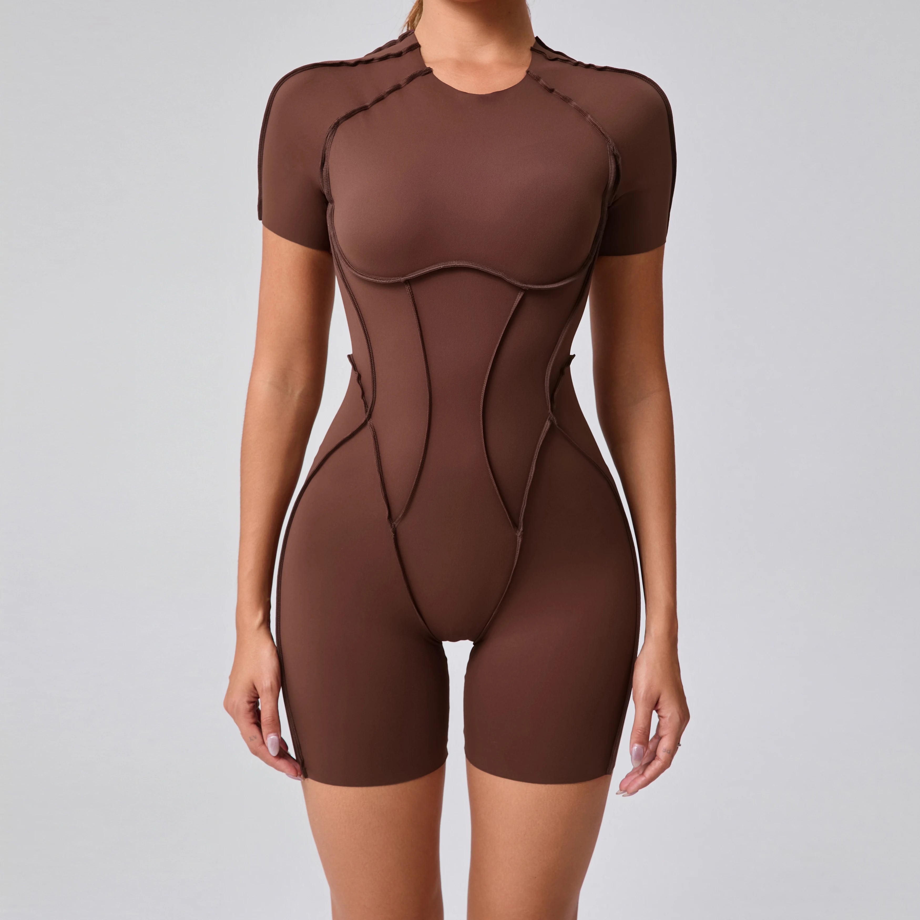 Women’s Backless Scrunch Booty Jumpsuit - yourelevatedwellness
