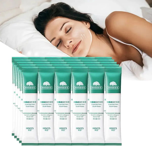 Centella Collagen Sleeping Face Mask – 30pcs Anti-Aging Care - yourelevatedwellness