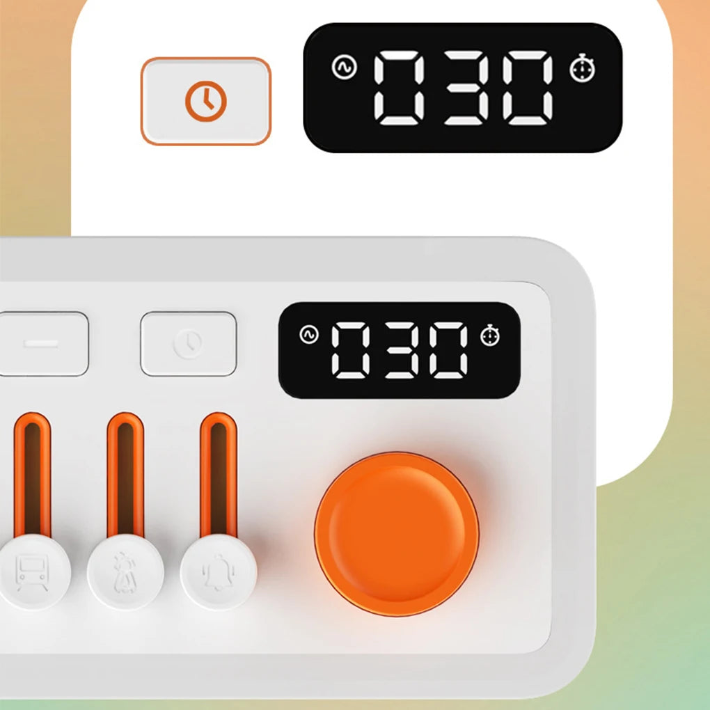 White Noise Sleep Sound Machine With 8 Nature Sounds, Portable Bluetooth Speaker 7 Colors Night Lights yourelevatedwellness