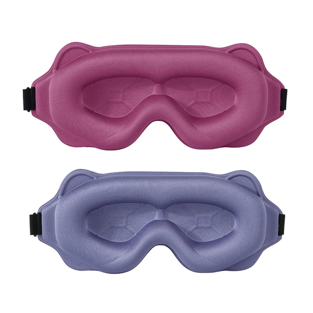 3D Soft Sleep Mask for Travel - yourelevatedwellness
