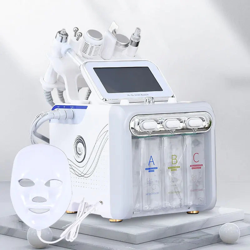 7-in-1 Hydrofacial Machine – H2O2 Aqua Peeling Skin Cleanser - yourelevatedwellness