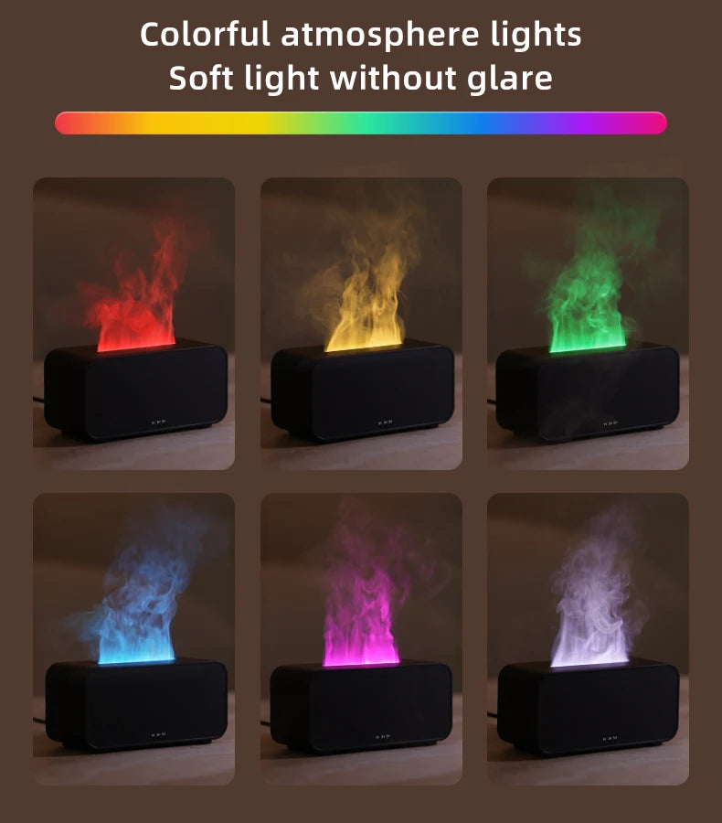 Mini Flame LED Aromatherapy Diffuser - yourelevatedwellness