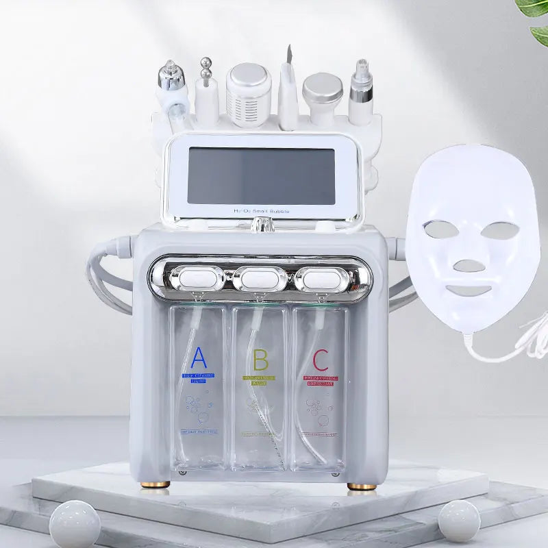 7-in-1 Hydrofacial Machine – H2O2 Aqua Peeling Skin Cleanser - yourelevatedwellness