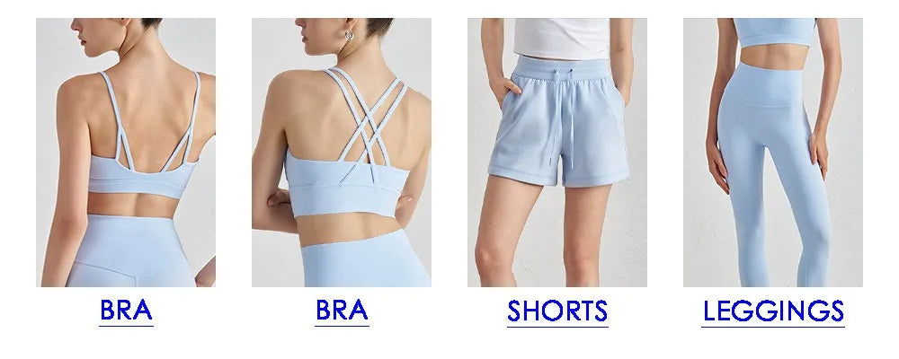 Women’s 2-Piece Gym Set – Sports Bra & Leggings - yourelevatedwellness