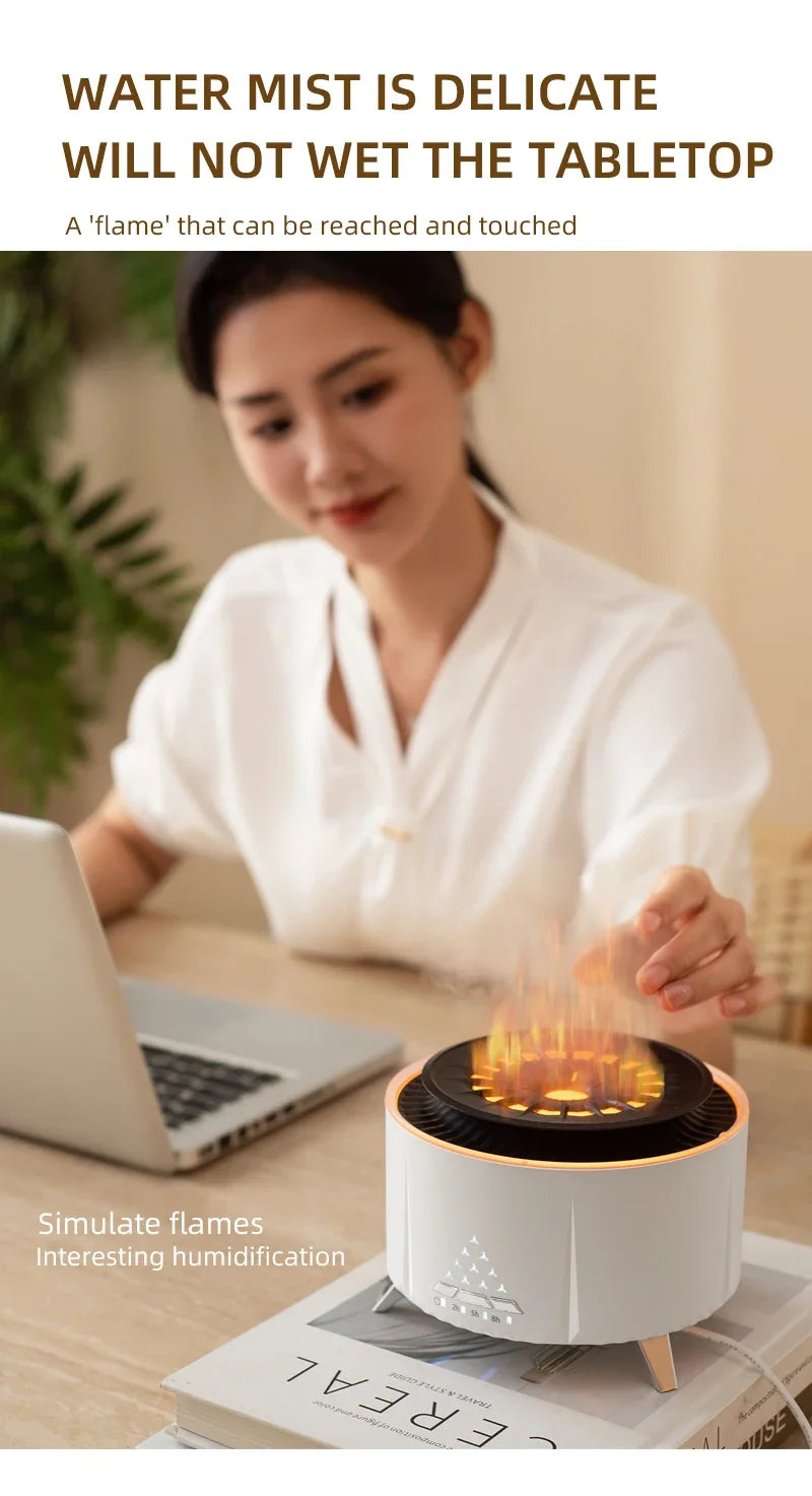 350ml Jellyfish Essential Oil Diffuser for Large Rooms - yourelevatedwellness