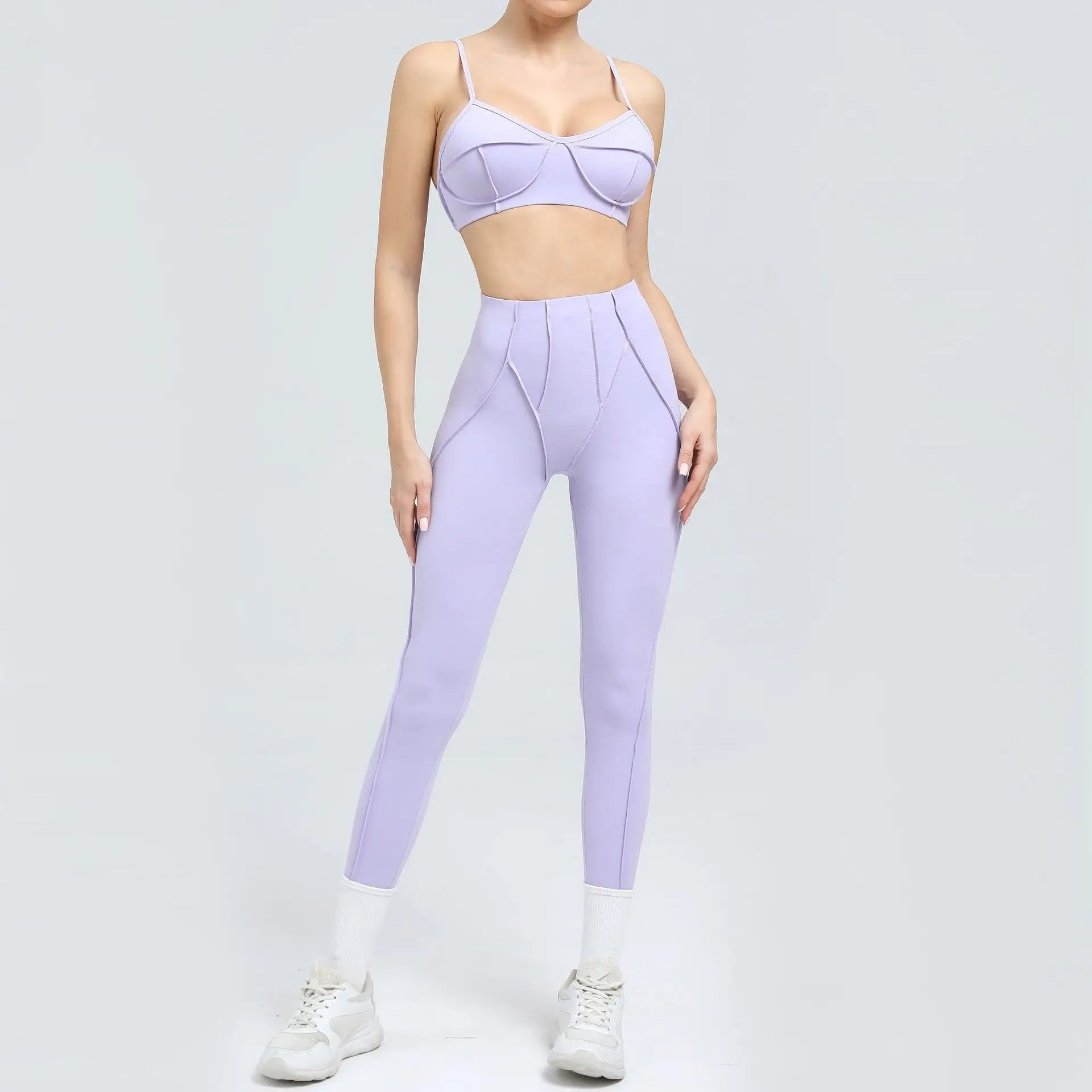 Women’s Seamless High-Waist Yoga Set - yourelevatedwellness