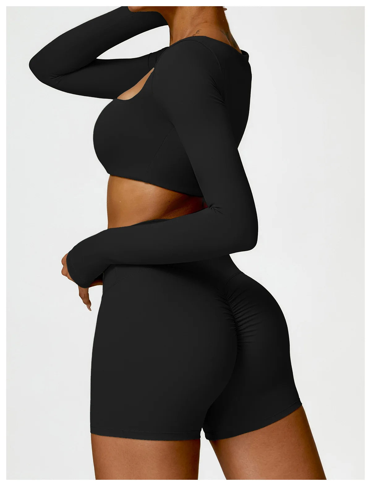 Women’s Quick-Dry Square Neck Gym Top - yourelevatedwellness