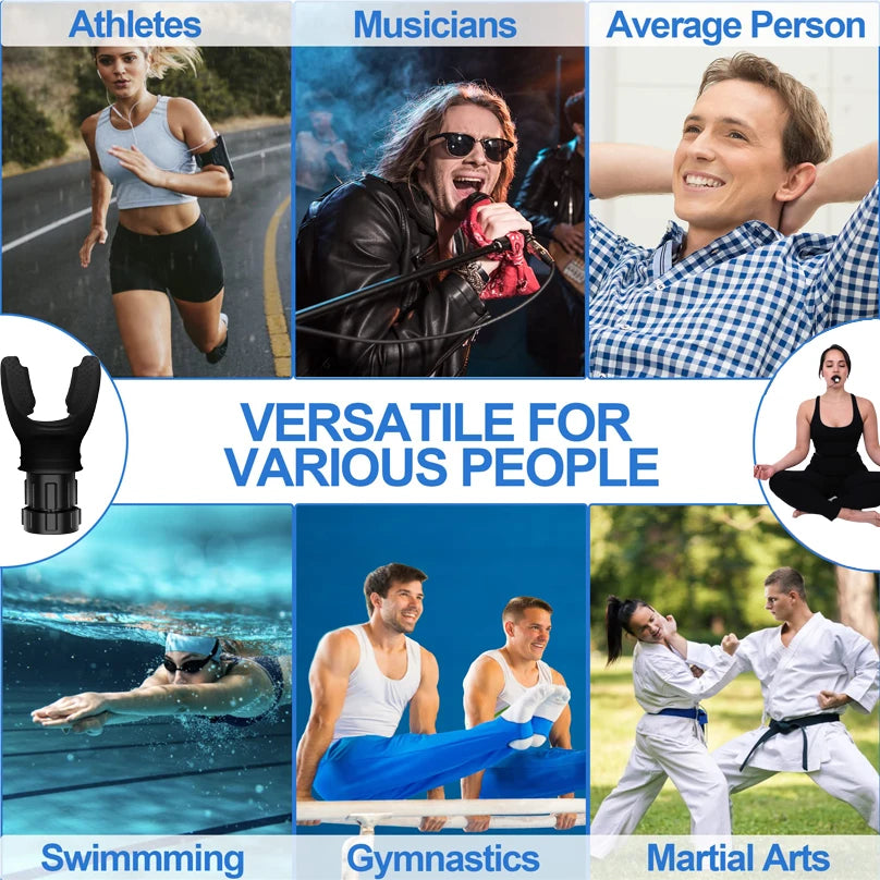 Breathing Trainer Lung Flexer – Fitness Respiratory Exerciser - yourelevatedwellness