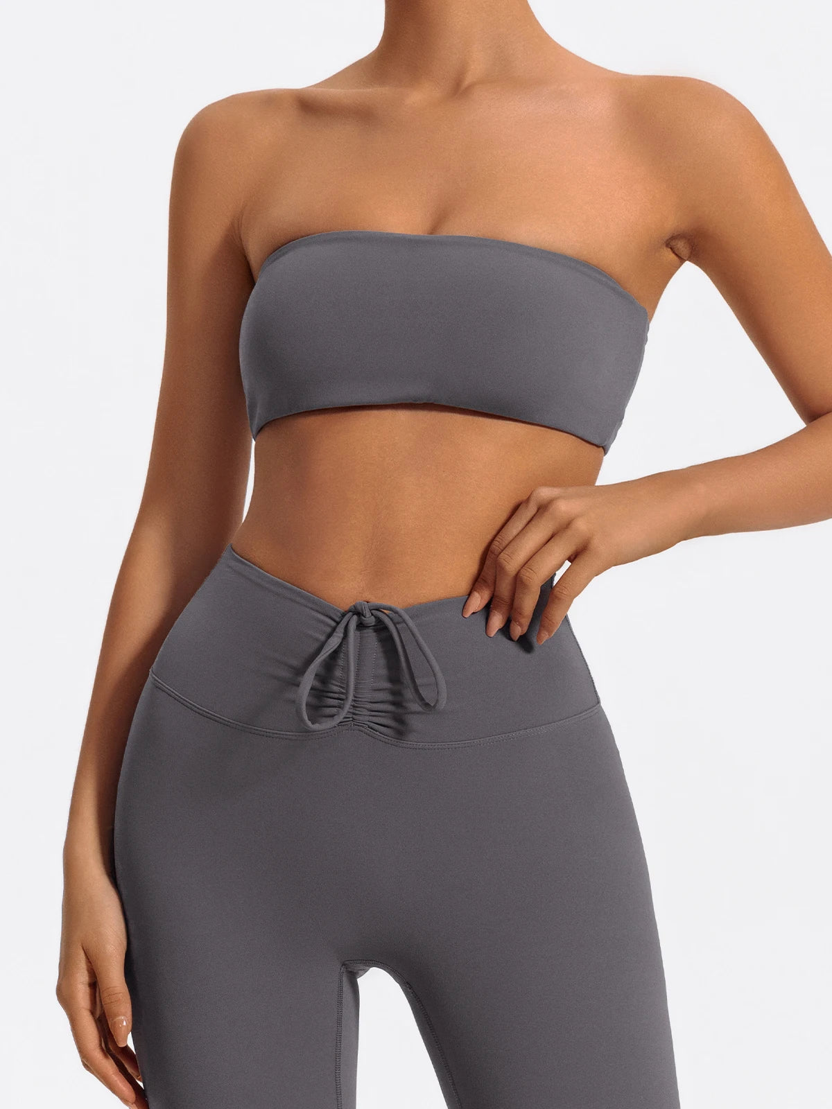 Women’s 2-Piece Strapless Fitness Set - yourelevatedwellness